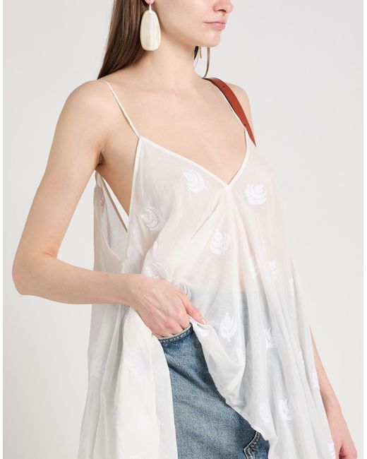 Holy Caftan White Top Cotton
