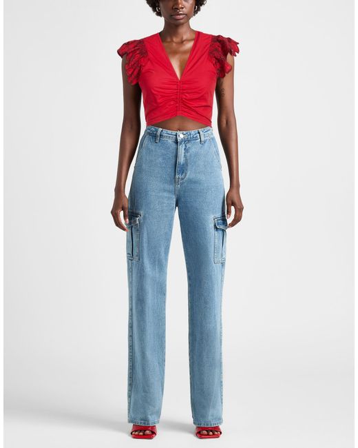 Top Sandro de color Red