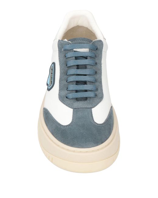 Baldinini Blue Sneakers Leather for men