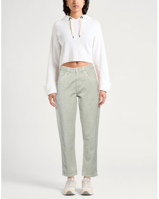 Brunello Cucinelli Gray Pants Cotton