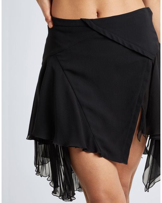 Versace Black Mini Skirt