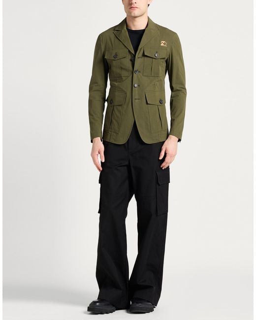 DSquared² Green Blazer for men