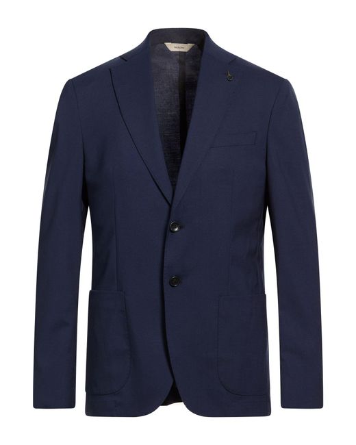 Paoloni Blue Blazers for men