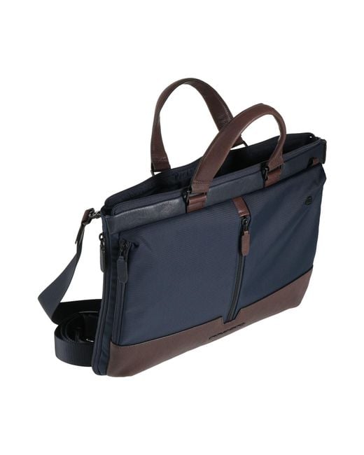 Piquadro Blue Midnight Handbag Cow Leather, Eva (Ethylene for men