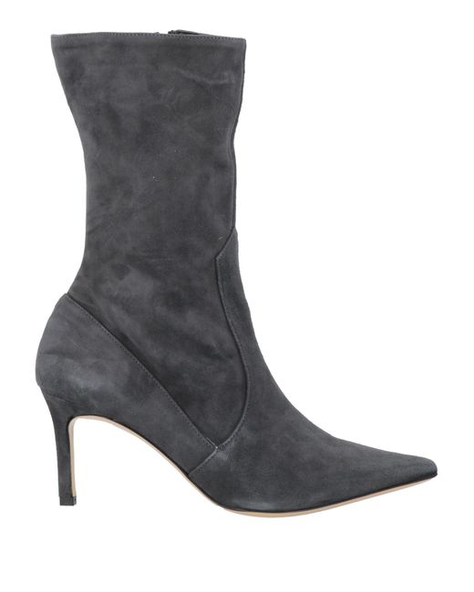 P.A.R.O.S.H. Gray Ankle Boots