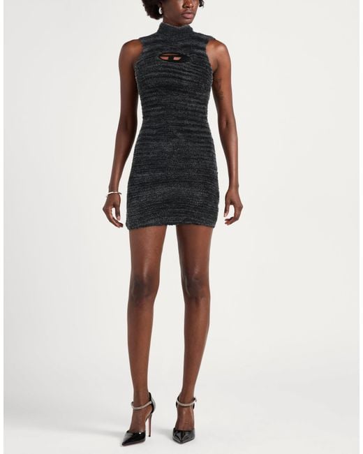 DIESEL Black Mini Dress