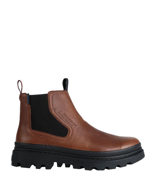 Palladium Brown Ankle Boots for men