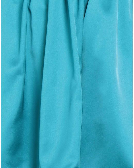 Liu Jo Blue Mini Dress Polyester, Elastane