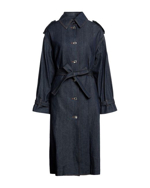 Dolce & Gabbana Blue Overcoat