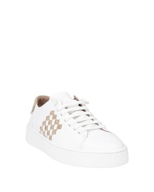 Fabiano Ricci White Sneakers Leather