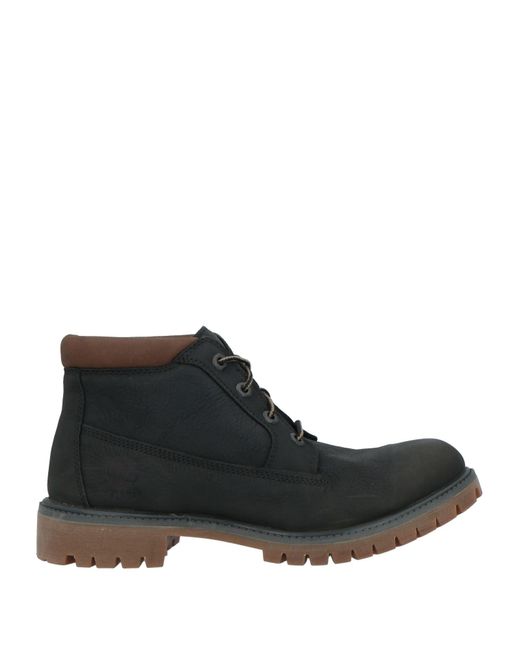 Timberland Black Ankle Boots for men