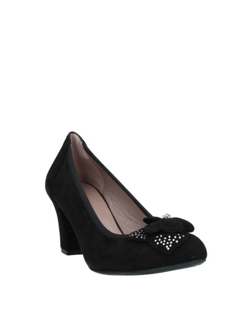 Melluso Black Pumps Leather