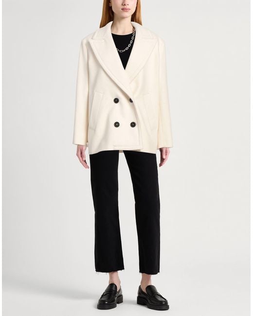 Manteau long MAX&Co. en coloris Natural
