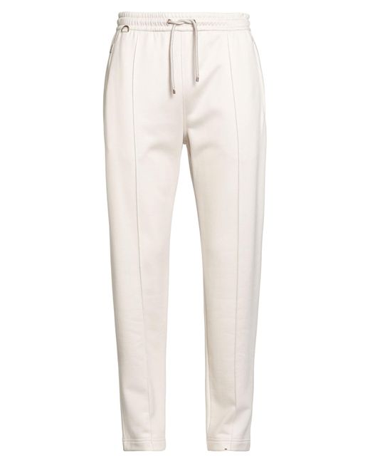 Agnona Natural Pants Cotton, Silk for men