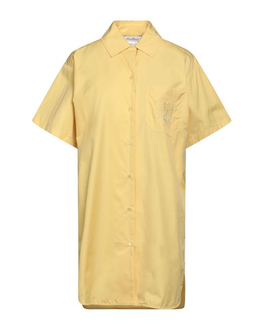 Max Mara Yellow Mini Dress