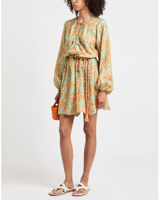 HANNAH Metallic Mini-Kleid
