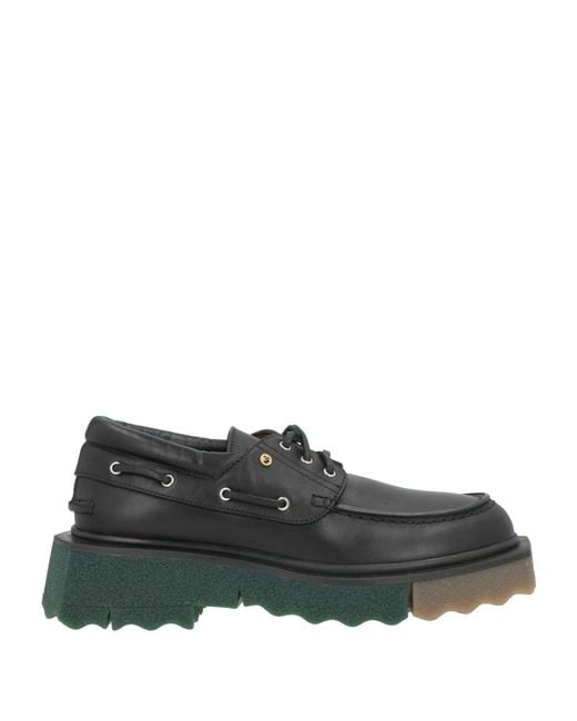 Off-White c/o Virgil Abloh Gray Loafers Leather