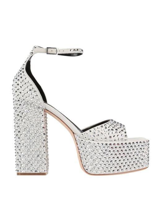 Paris Texas White Sandals