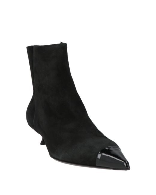 Agl Attilio Giusti Leombruni Black Ankle Boots Leather