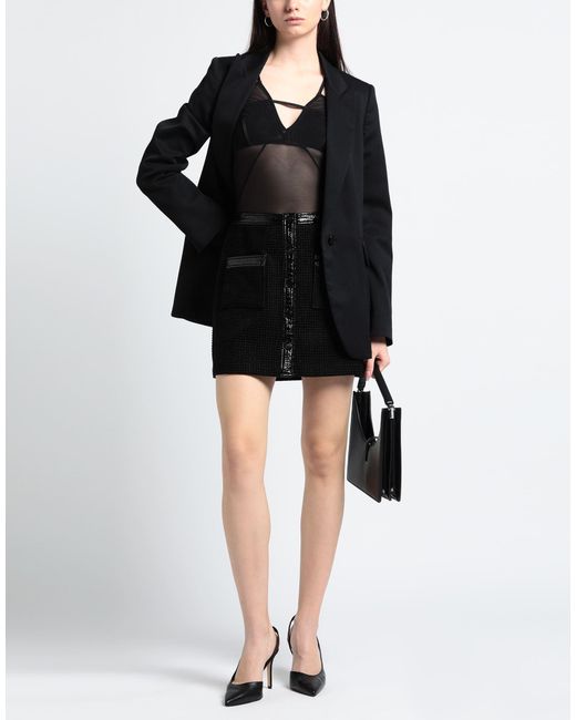 Maje Black Mini Skirt