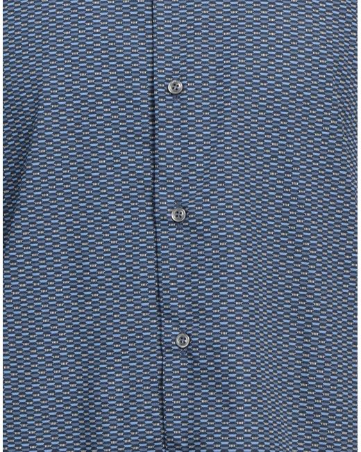 Alea Blue Shirt Cotton for men