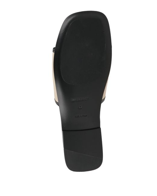 Burberry White Sandals