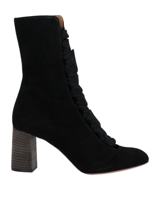 Bottines Chloé en coloris Black
