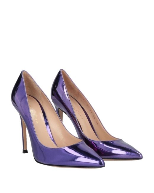 Gianvito Rossi Blue Pumps