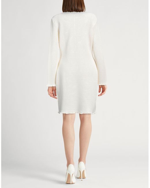 Self-Portrait White Mini-Kleid