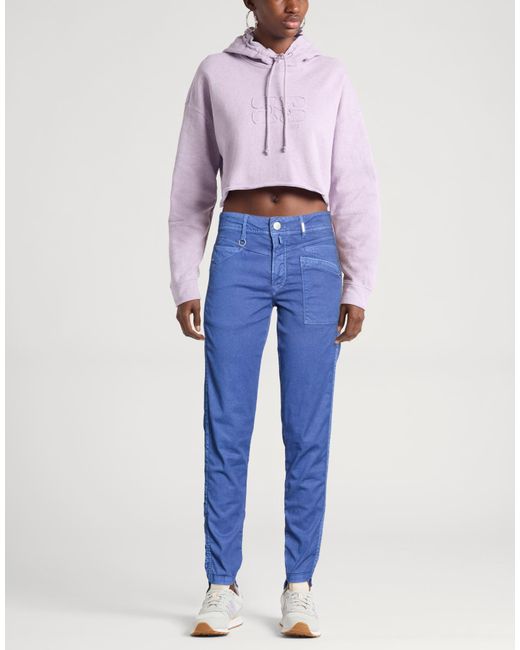 Pantalon High en coloris Blue