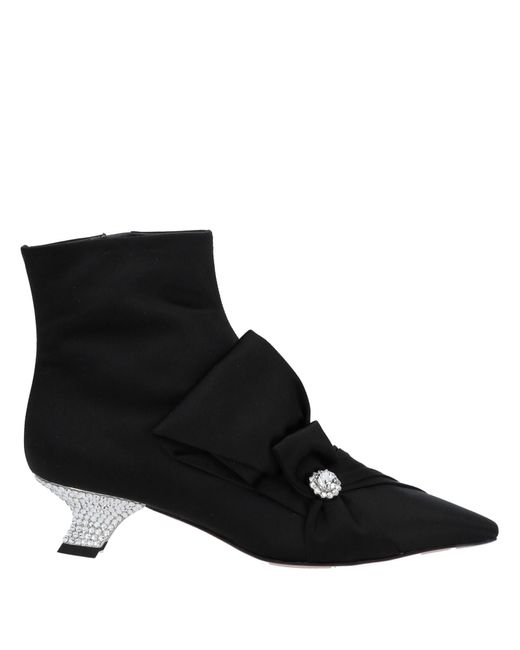 Roger Vivier Black Ankle Boots