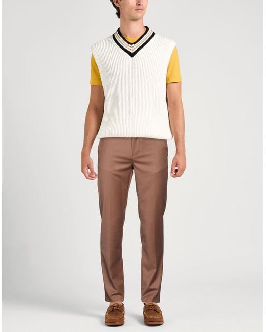 Fred Mello Brown Trouser for men