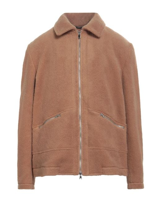 Daniele Alessandrini Brown Jacket for men