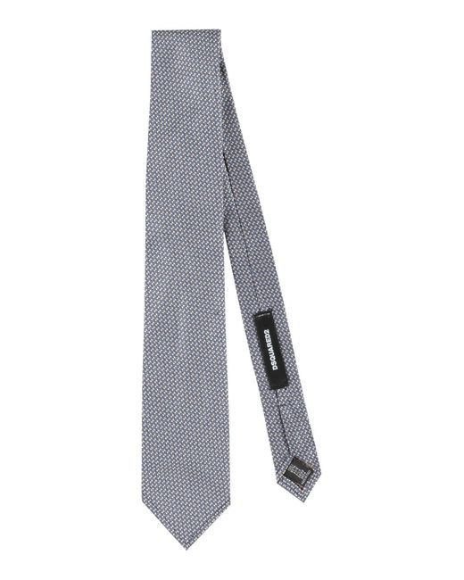 DSquared² Gray Ties & Bow Ties for men