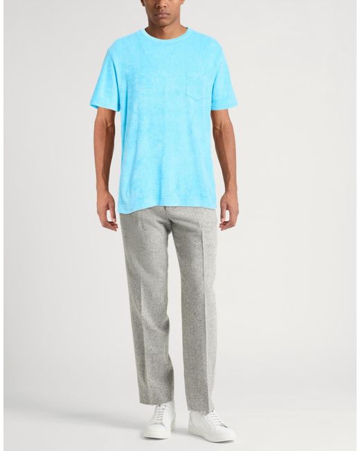 Fedeli Blue T-shirt for men