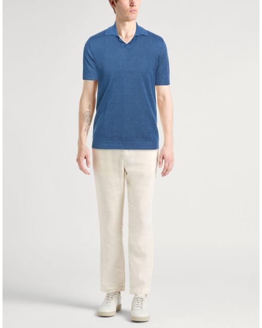 Pullover Roberto Collina de hombre de color Blue