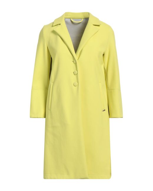 Yuko Yellow Overcoat & Trench Coat