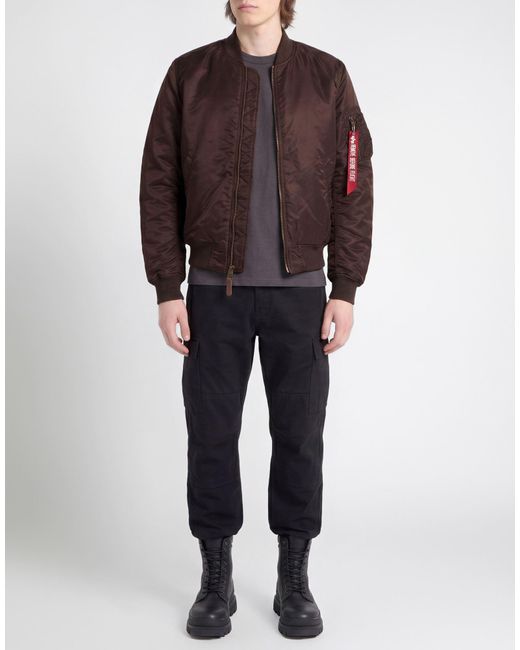 Alpha Industries Brown Jackets for men