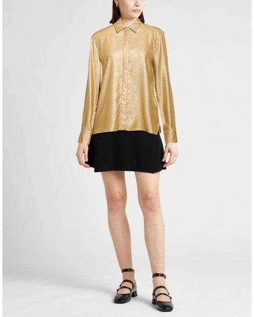 Agnona Natural Shirt Silk