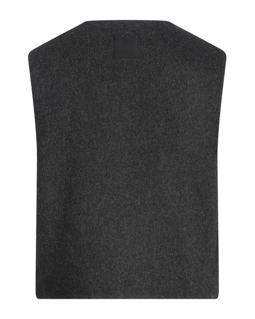 Givenchy Black Vest Wool, Cashmere for men