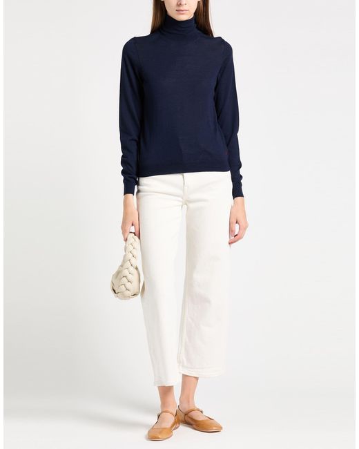 Peuterey Blue Midnight Turtleneck Wool