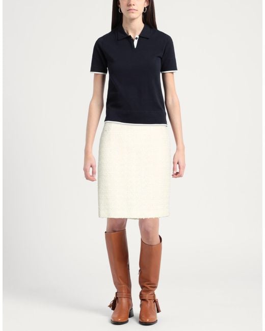Tagliatore 0205 Natural Mini Skirt