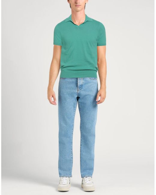 Alpha Studio Green Sweater for men