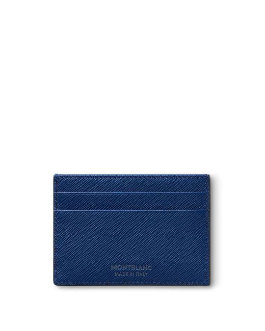 Montblanc Blue Document Holder Soft Leather for men