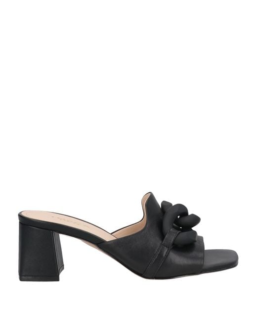 Tosca Blu Black Sandals