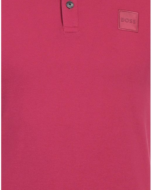 Boss Pink Polo Shirt for men