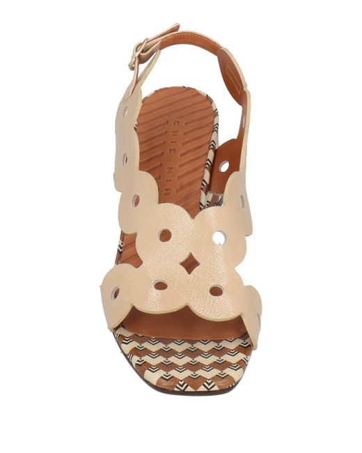 Chie Mihara Natural Sandals