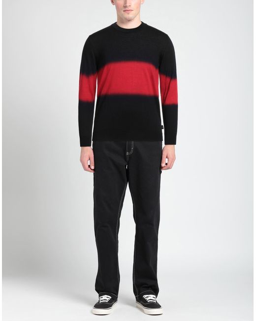 Emporio Armani Red Sweater for men