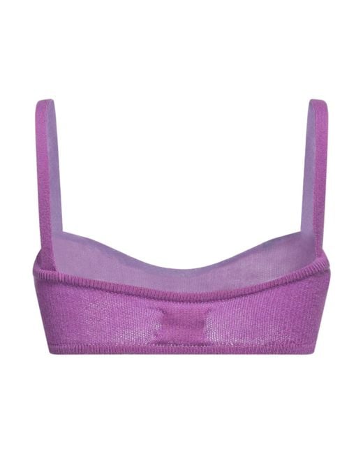 Khaite Purple Top
