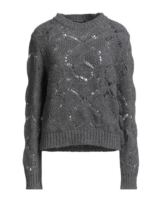 Weekend by Maxmara Gray Sweater Virgin Wool, Polyamide